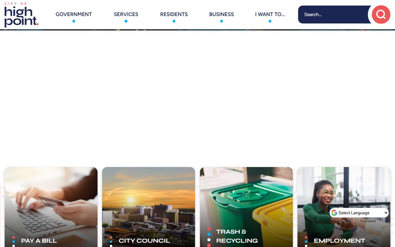 City of High Point for marriage records information