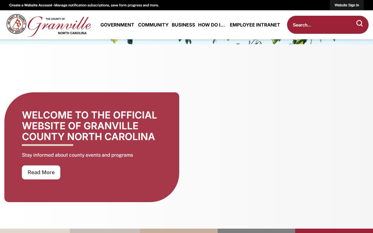 Granville County Register of Deeds in Oxford NC for marriage records