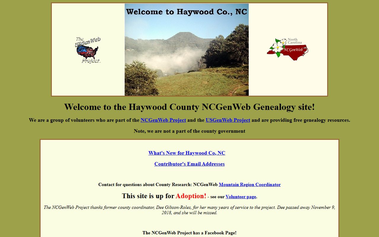 Haywood County genealogy resources for Haywood County marriage records