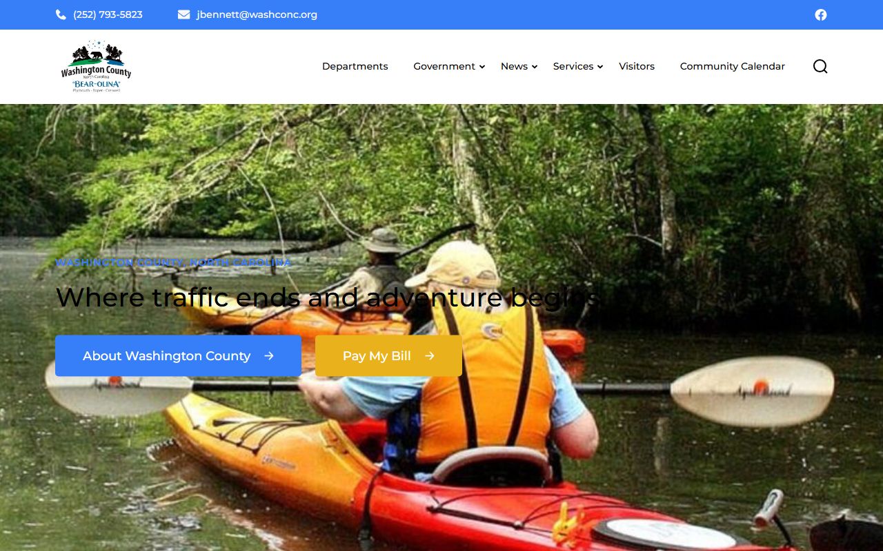 Washington County government website for Washington County marriage records